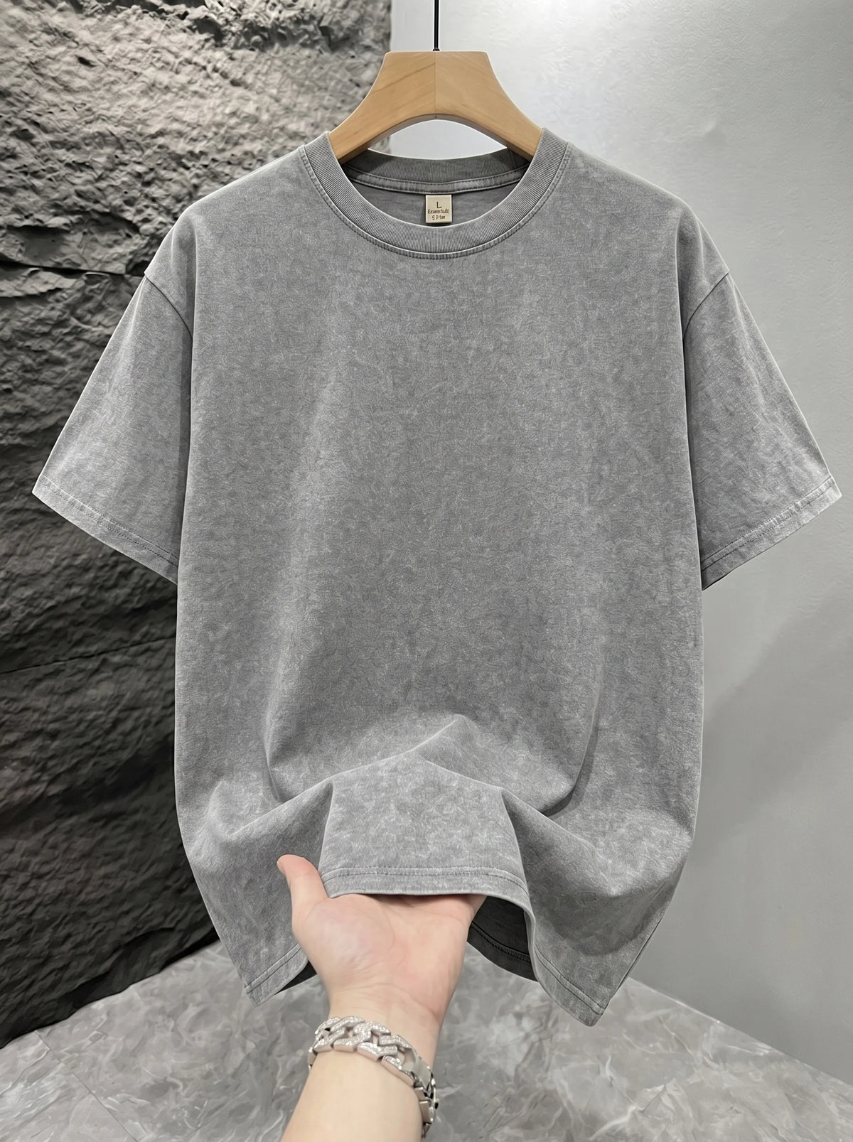 Men's Oversized Acid Wash T-Shirt