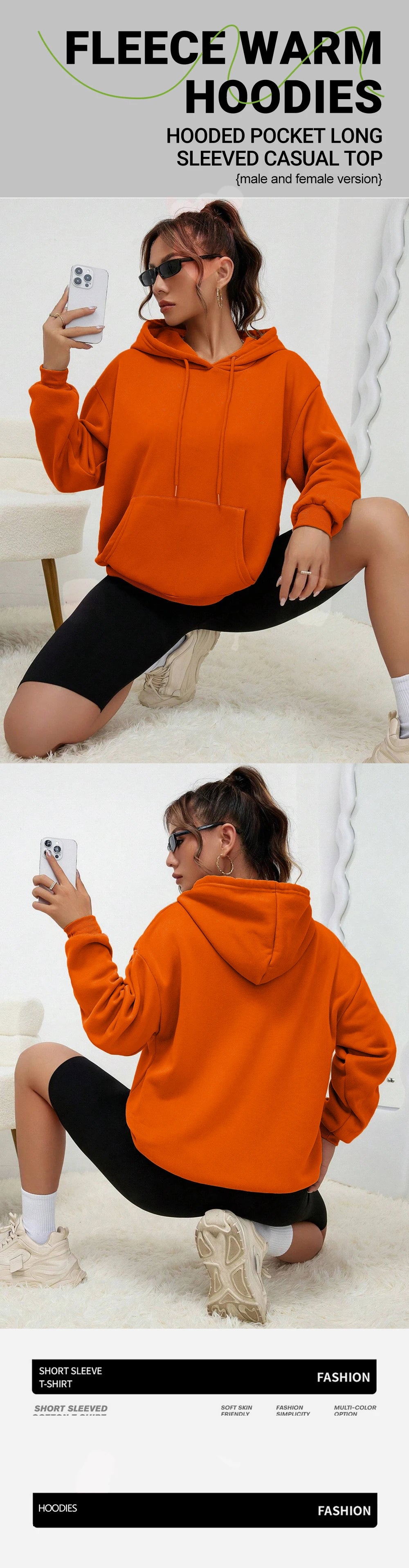 Y2K Bow Leopard Print Fleece Hoodie