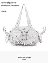 Vintage Women Handbags Satchel Top-handle Handbag PU Shoulder Bag Dumpling Pack Give Gifts Shoulder Bags Phone Money Pack