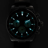 Sugess Panda Chronograph 39mm Automatic Watch