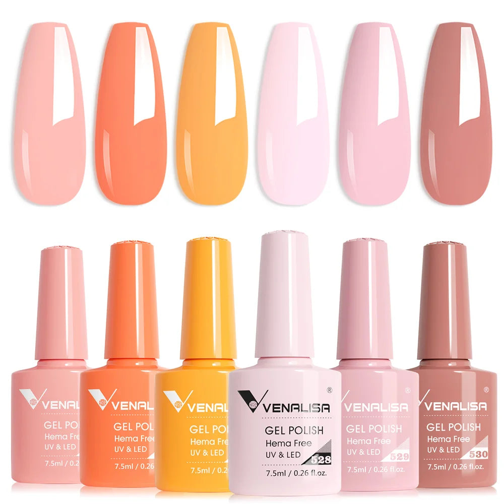 Venalisa TPO/HEMA-Free 6pc Gel Polish Kit 7.5ml