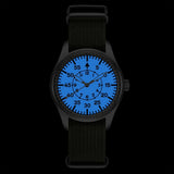 DD40mm Vh31 Beat Quartz Men Watches Sapphire Crystal waterproof 5Bar 316L Stainless Steel vintage Pilot Men watch