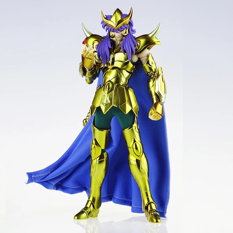 JM.MST Saint Seiya Myth Cloth EXM Scorpio Milo Plus 3.0/Crown Gold Knights of the Zodiac Action Figure In Stock