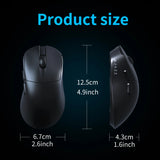 AJAZZ AJ179 V2 MAX Wireless Gaming E-Sport 1K Polling Rate Lightweight Design Ergonomic PAW3311 Sensor