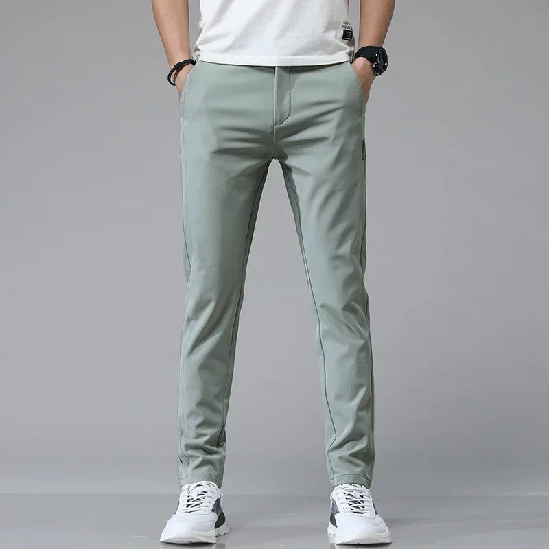 Men's Lightweight Stretch Slim-Fit Pants