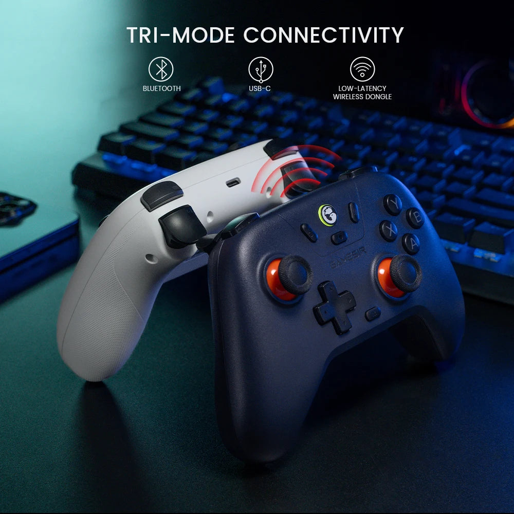 GameSir Nova Lite Wireless Gamepad Game Controller for Switch, Android, iOS, PC and Steam Games Hall Effect Joystick