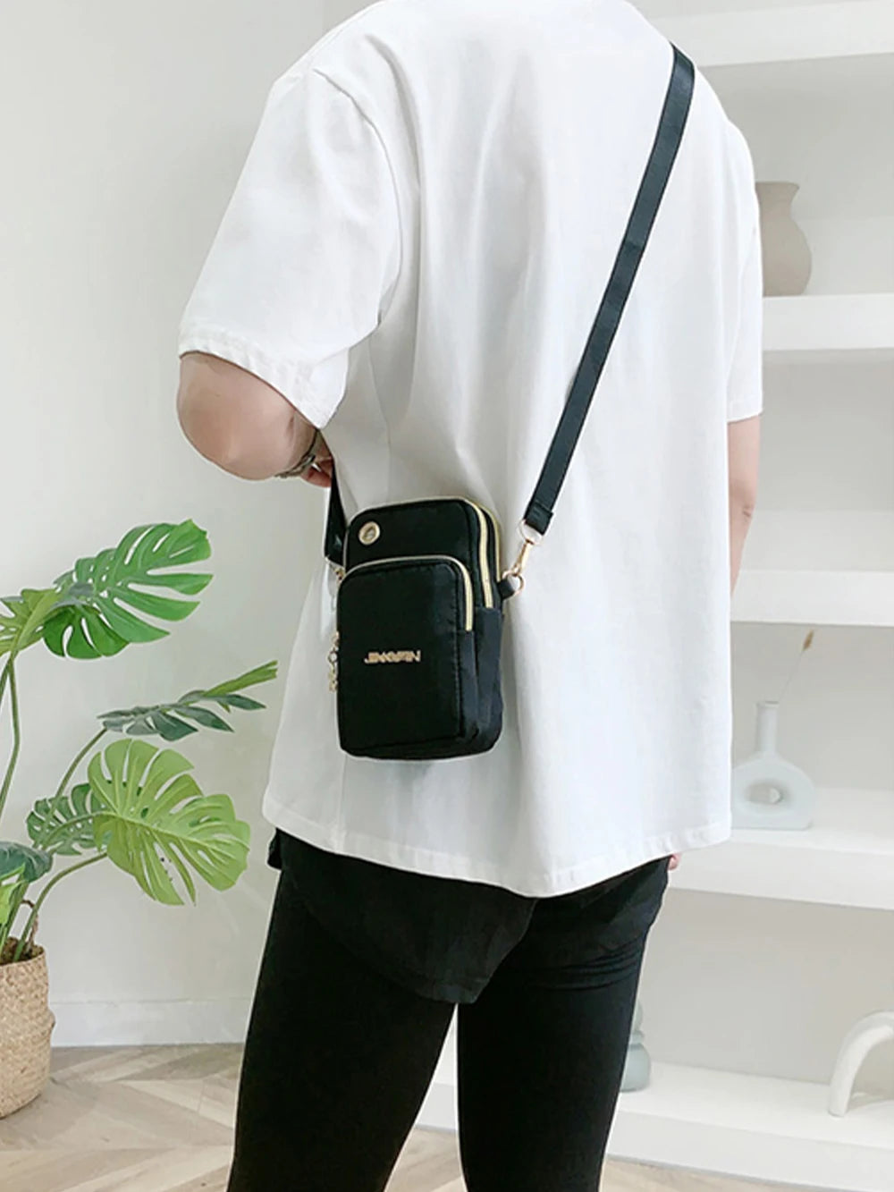 Women's Mini Crossbody Phone Bag – Flap Shoulder & Neck Pouch