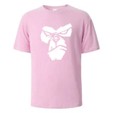 Gorilla Face Graphic Cotton T-Shirt