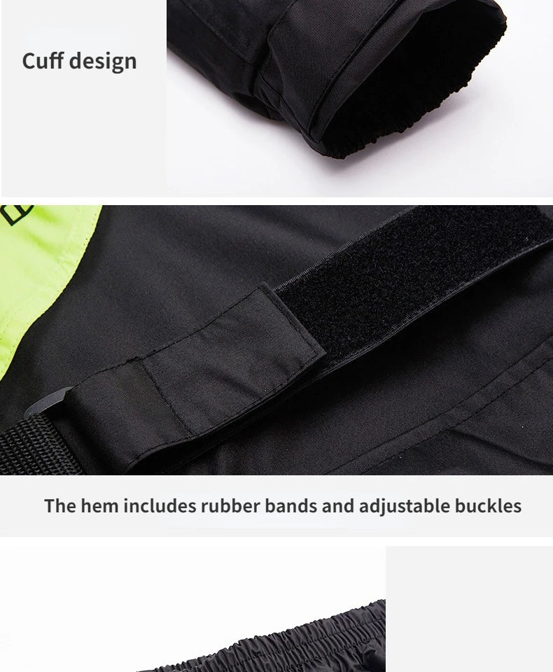 POLE Motorcycle Rain Suit – Waterproof & Reflective