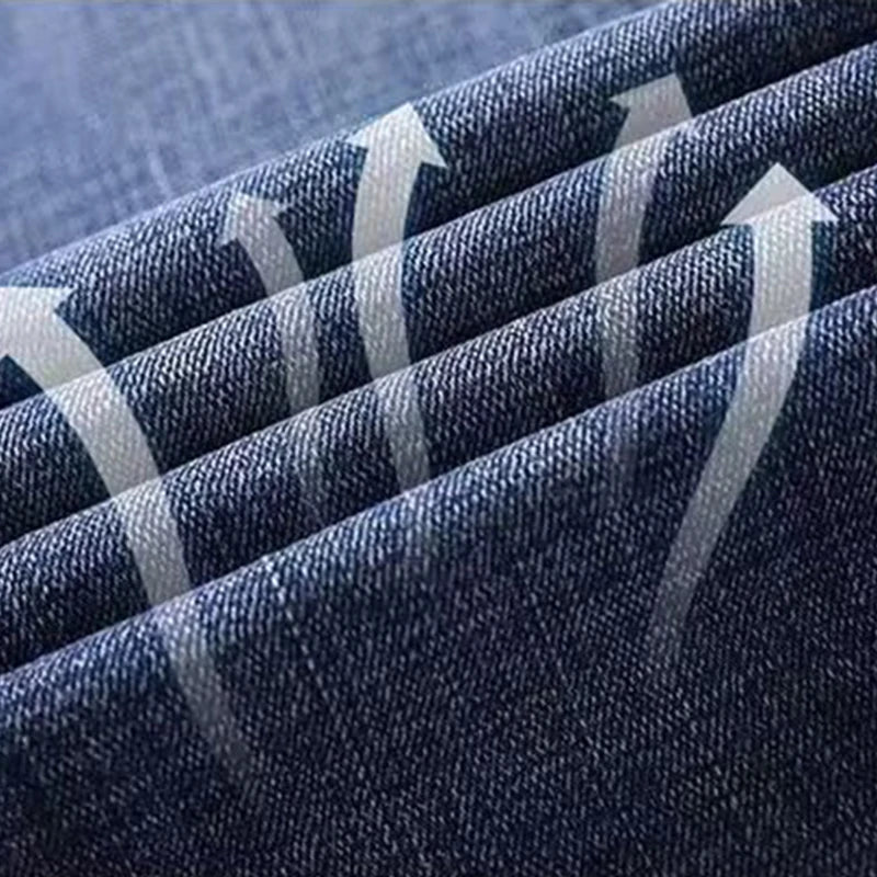 Men's Relaxed Straight-Leg Stretch Jeans | Multi-Color