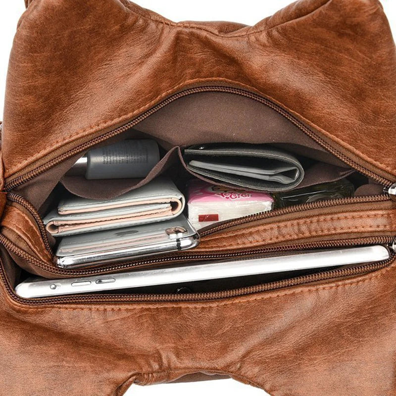 Luxury Soft PU Leather Women's Shoulder Bag