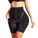 Women’s High-Waisted Padded Butt Lifter & Hip Enhancer Shorts