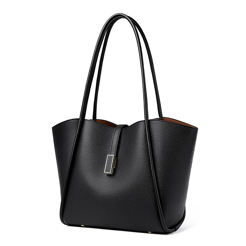 High Quality Soft Leather Shoulder Crossbody Bags For Women Large Capacity Luxury Bag Brand Designer Casual Handbag Sac A Main
