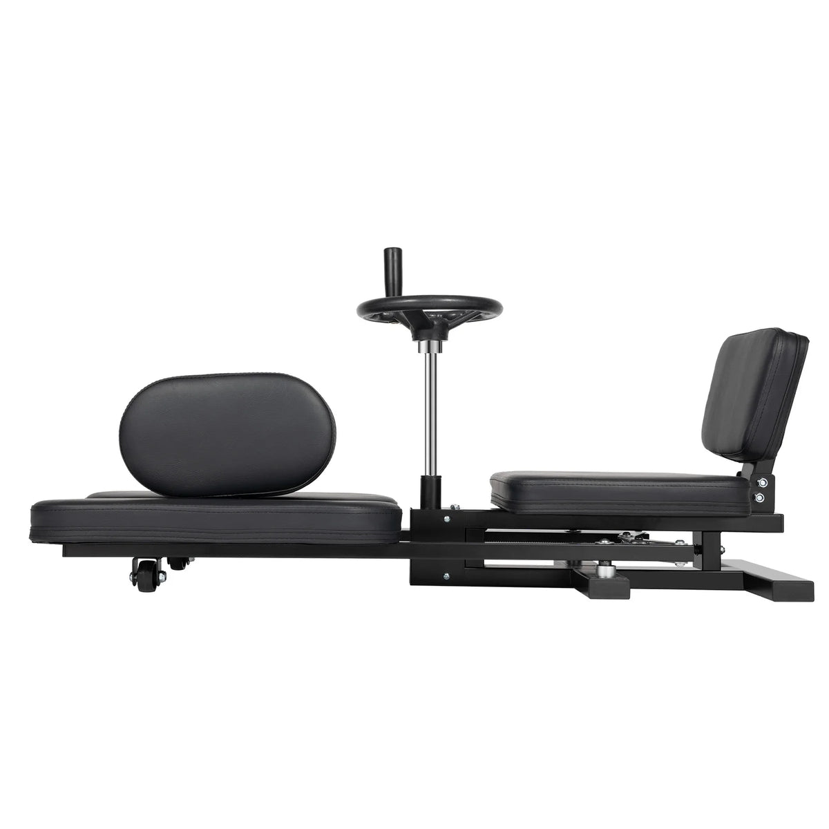 Pro Leg Stretcher with Handwheel & Cushioned Support