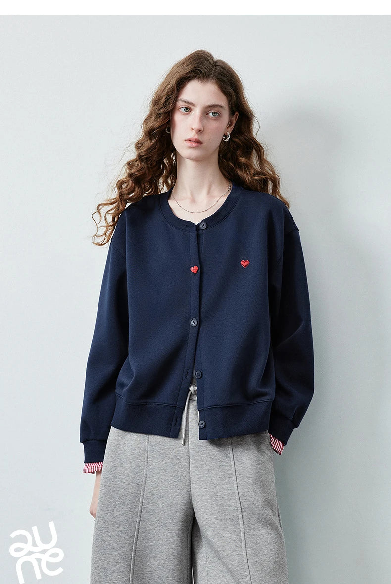 Women's Plaid Patchwork Cotton-Blend Jacket