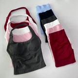 Seamless Halter Yoga & Fitness Set