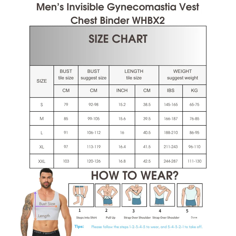 Men's seamless shaping short vest, sleeveless slim fit underwear, high elasticity breathable comfortable vest
