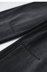 Amii casual Women's jeans 2025 Autumn new minimalist retro Women pants versatile loose cotton wide-leg trousers ladies 12553096