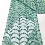Bella One-Shoulder Capelet Sequin Gown | Formal & Prom