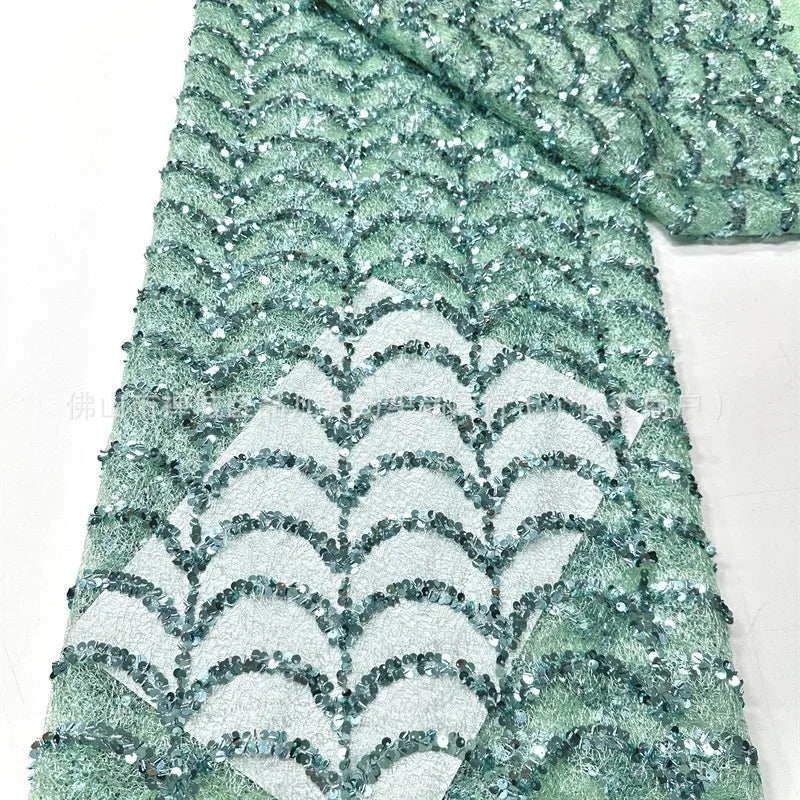 Bella One-Shoulder Capelet Sequin Gown | Formal & Prom