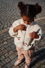 Kids' Sequin Lambswool Winter Jacket