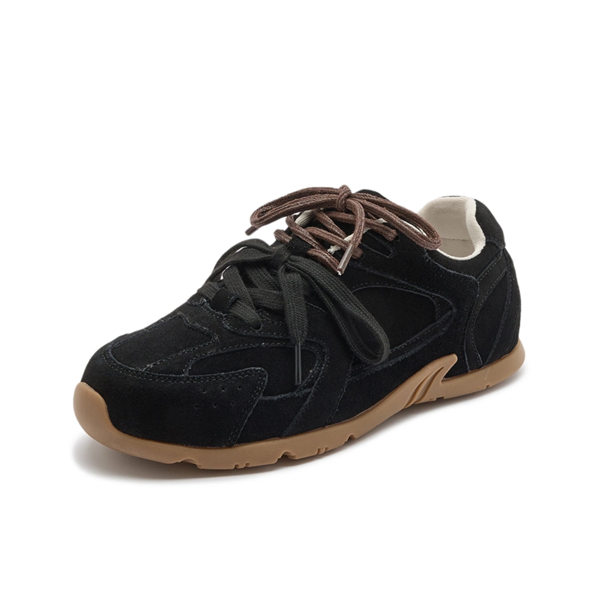 AIYUQI Women's Flat Sneakers – Genuine Leather, Non-Slip