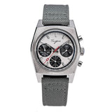 Sugess 37mm Men's Pilot Watches Original ST19 Chronograph Swanneck Mechanical Wristwatches Dome Sapphire Crystal Force Army 2024