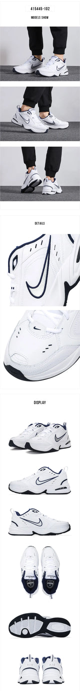 Nike Men's Shoes Air Monarch Iv Lightweight Casual Sports Shoes Breathable Cushioning Running Shoes