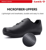 Santic Cycling Non-lock Flat Shoes Men Outdoor Sports MTB Bike Shoes Women Adjustable Casual Road Sneakers Comfortable Asia Size