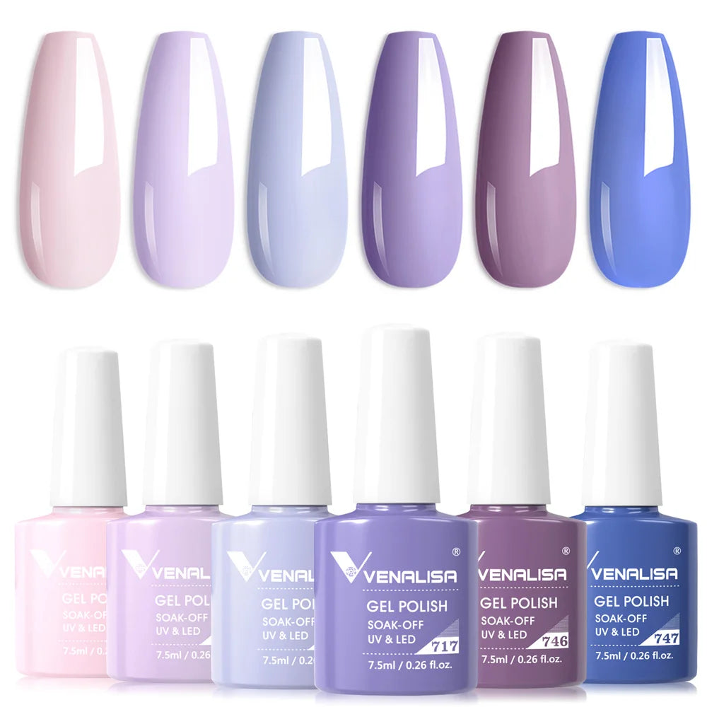 Venalisa HEMA-Free Gel Polish Kit – Autumn Color Collection