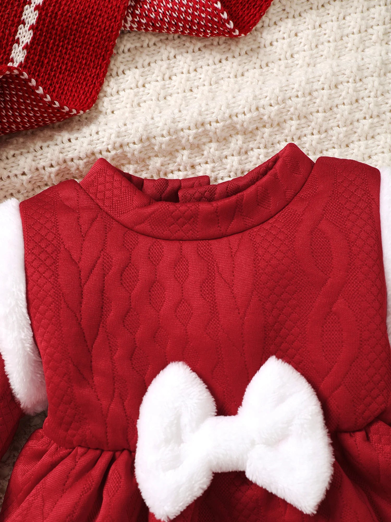 Toddler Girls Velvet Holiday Dress