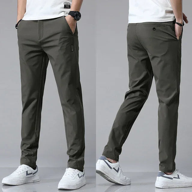 Men's Lightweight Stretch Slim-Fit Pants