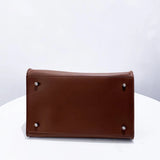 Genuine Leather The Tote Bags For Women Luxury Designer Handbag Purses 2024 New In First Layer Cowhide Large Top Handle Shoulder