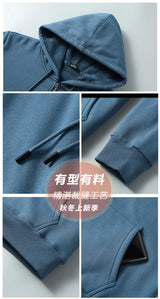 Men’s Plus Size Fleece Hoodie, Up to 12XL
