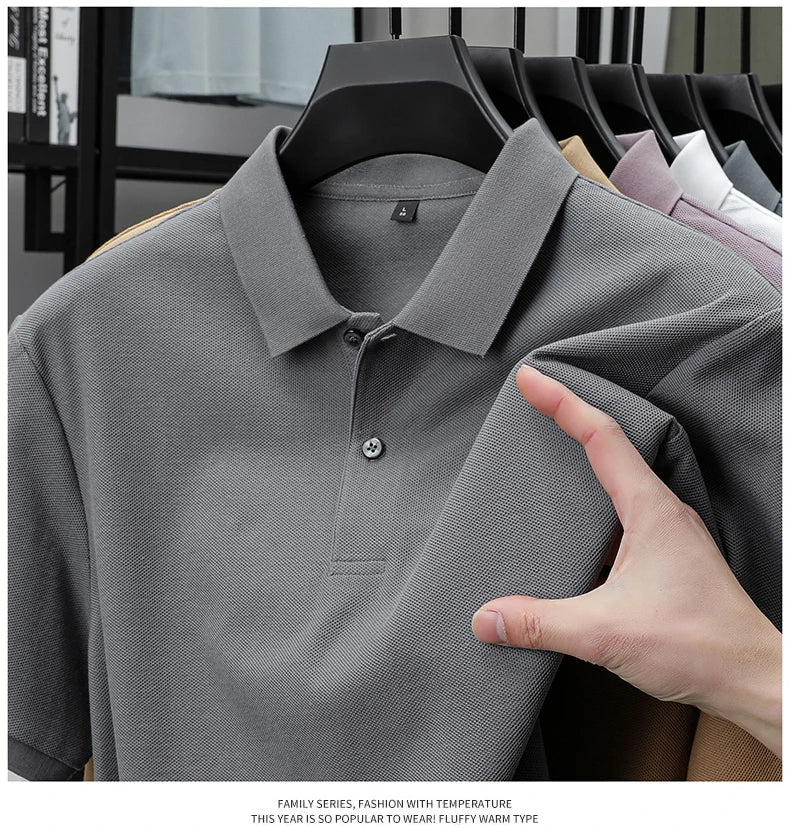 Premium 100% Cotton Polo Shirt for Men | Smart Casual