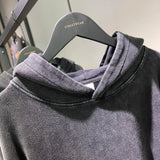 Vintage Wash Oversized Cotton Hoodie