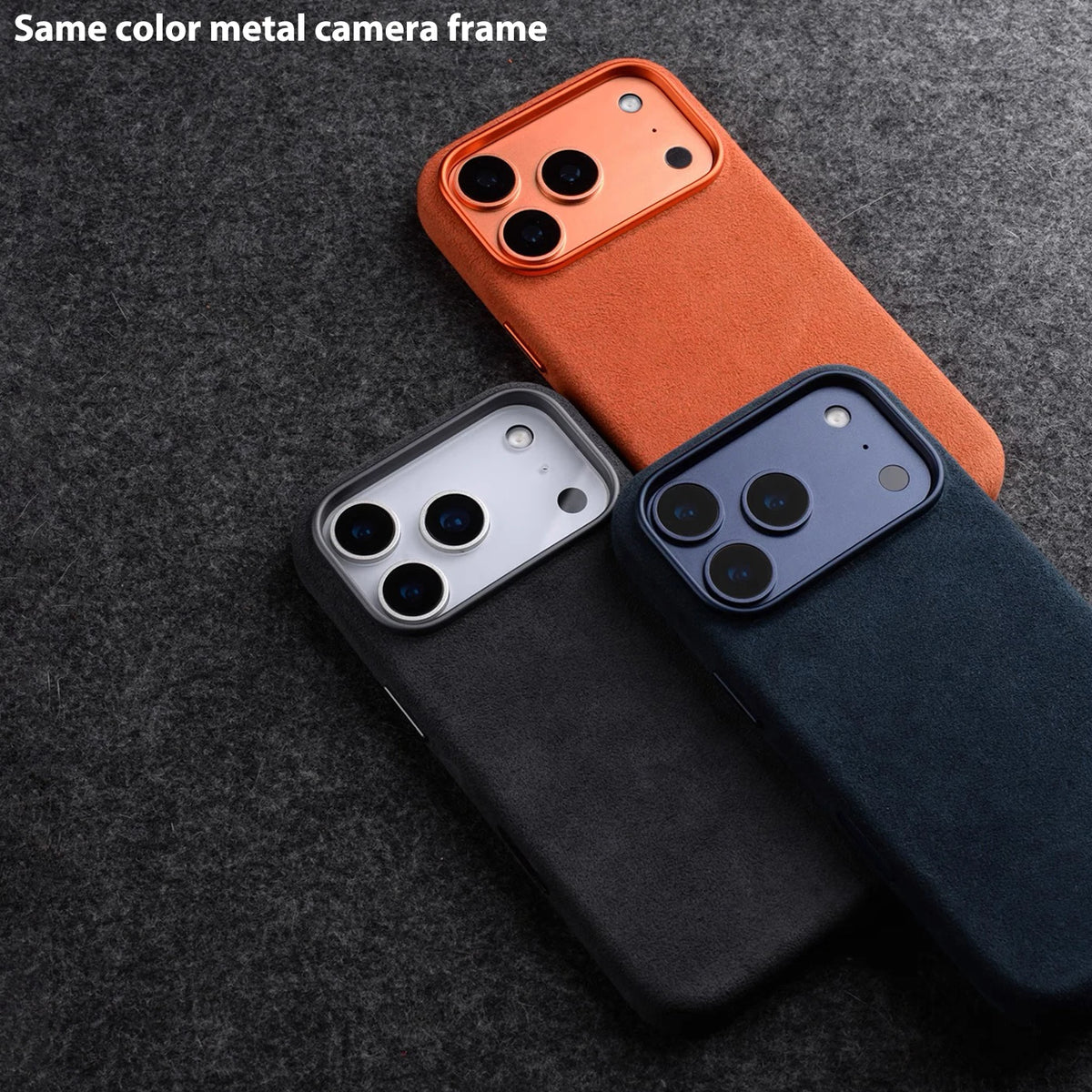 Alcantara Magnetic Case for iPhone 17 & 18 Pro