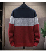 Men’s Autumn/Winter Fleece-Lined Zipper Cardigan