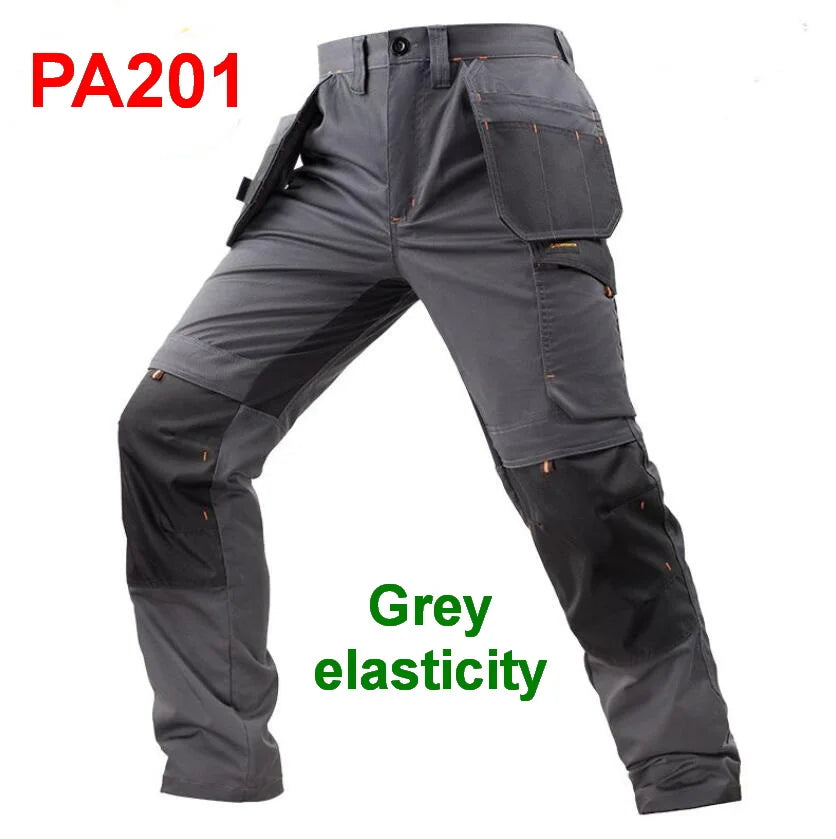 Men's Multi-Pocket Straight-Leg Cargo Pants