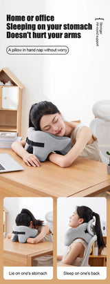 Memory Foam Travel Neck Pillow – Soft U-Shape Support