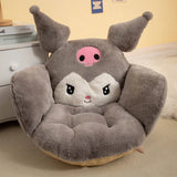 Cartoon Kuromi Melody Series Air Conditioned House Office Chair Cushion Autumn And Winter Comfortable Bedding Peripheral Gifts