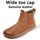 Men’s Barefoot Leather Chelsea Boots