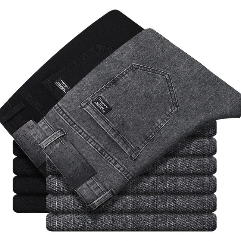 Men's Stretch Straight-Leg Jeans