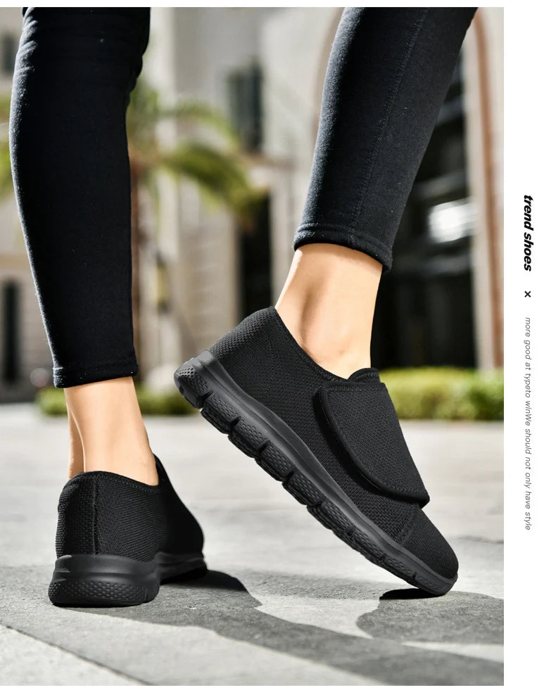 Wide-Fit Orthopedic Comfort Flats for Women