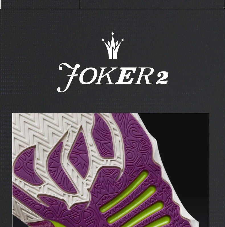 361 Degrees Joker 2 Low Men Basketball Shoes Jokic New Trendy Wear-resistant Non-slip Cushion Professional Sneakers 672611110