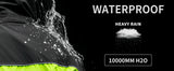 WOSAWE Unisex Waterproof Riding Rain Jacket | Reflective