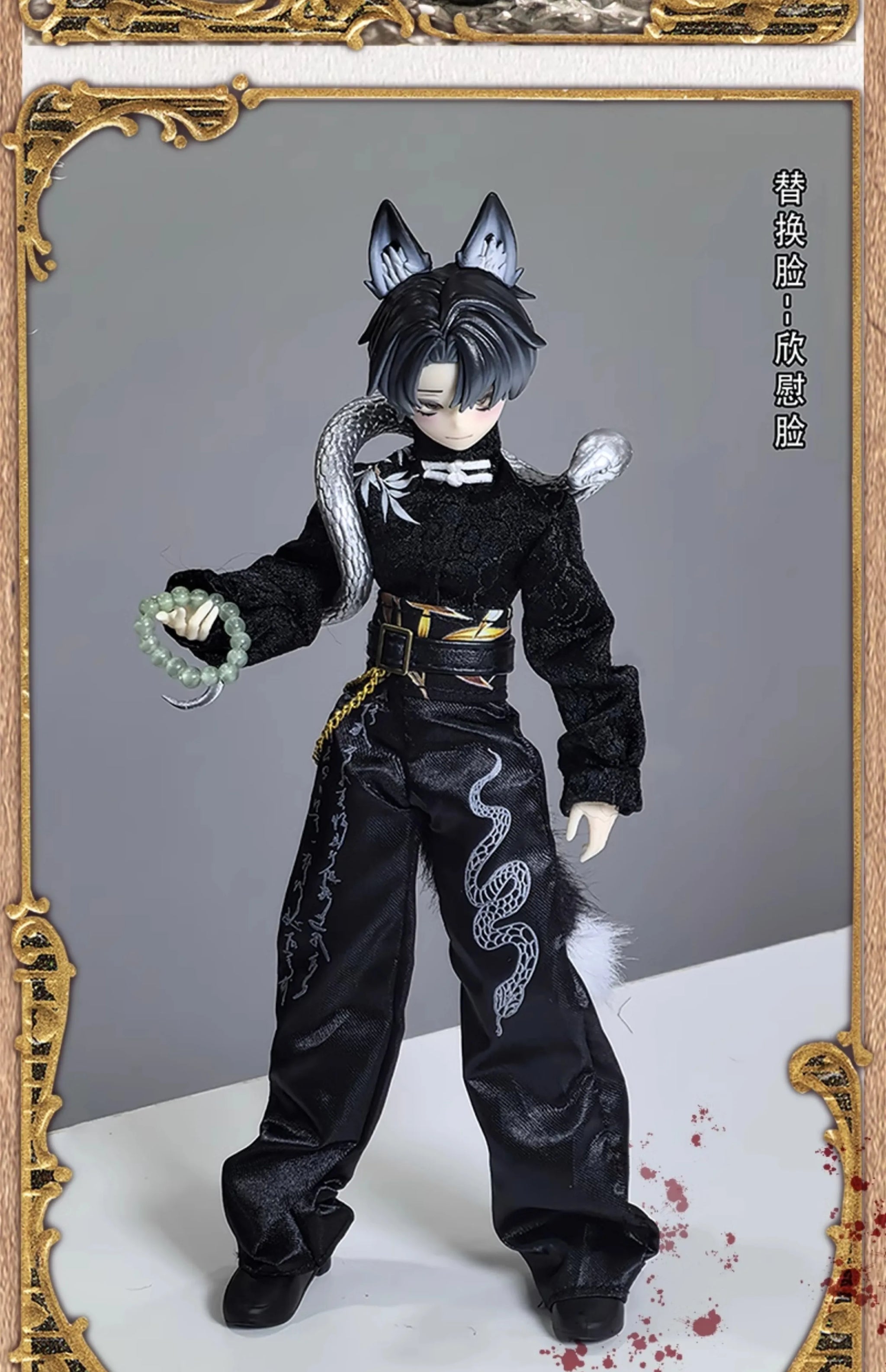 Original Jidongshunxi 17cm Sicily Past The Story Series Mjd Blind Box With Movable Joints Anime Figure Modle Toy Desktop Gifts