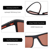 Zenottic Men's Polarized Sunglasses – UV400 TR90 Frame