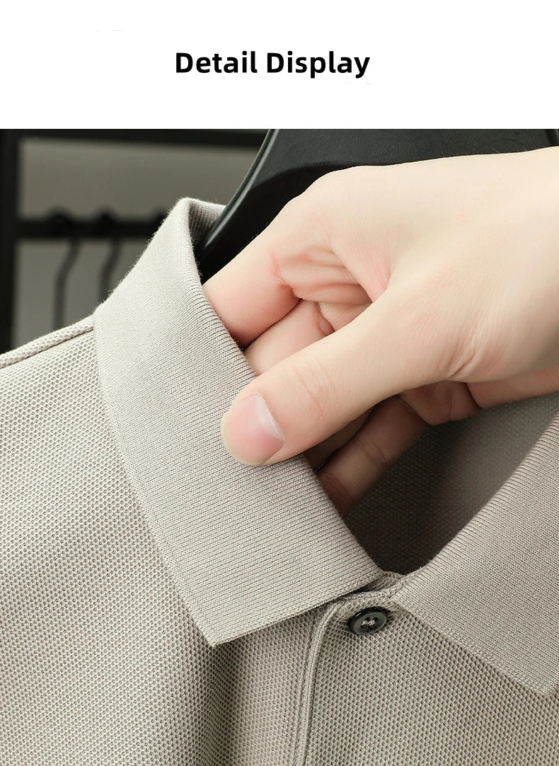 Premium 100% Cotton Polo Shirt for Men | Smart Casual