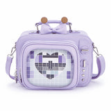 Novelty Tv Shape Ita Bag Retro Television Women Shoulder Bag Design Ita Backpack with Inserts Girls Crossbody Bag